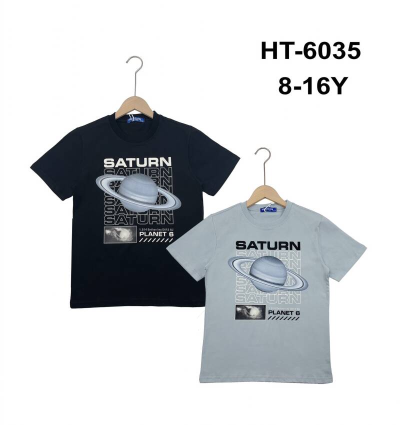 Bluzki chłopięce. Roz 8-16, Mix Kolor Paczka 5 szt. 1